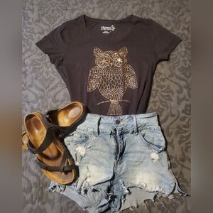 V-Neck Graphic Tee